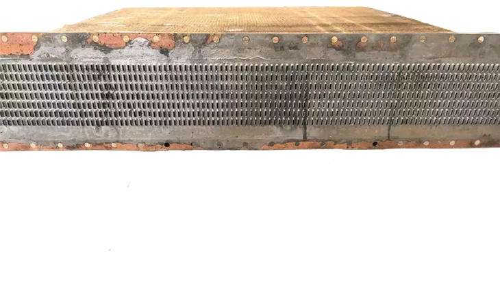 هسته رادیاتور نوع باله راه راه